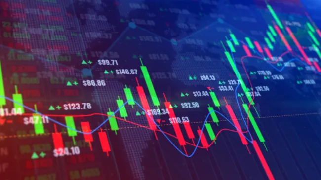 stock market graph